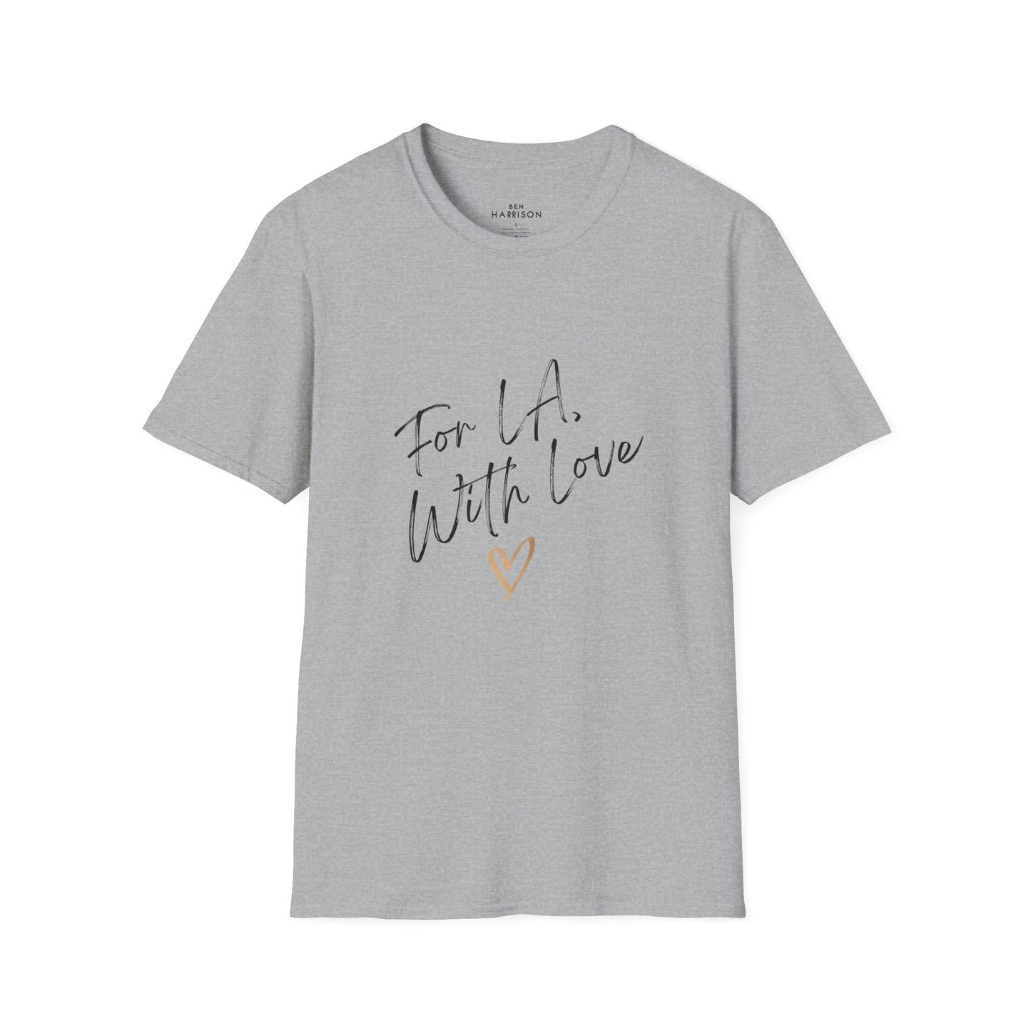 For LA, With Love | Unisex Softstyle T-Shirt